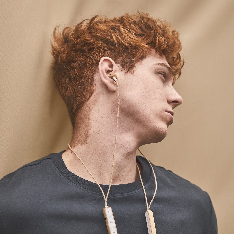 Energy Sistem Earphones Eco Bluetooth Beech Wood vezeték nélküli fülhallgató