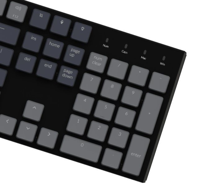 Keychron K5 Ultra-Slim gamer billentyűzet
