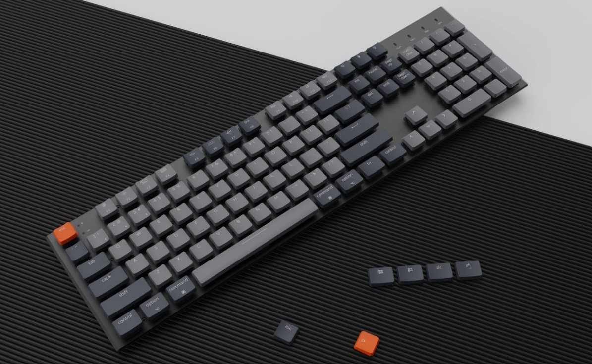 Keychron K5 Ultra-Slim gamer billentyűzet