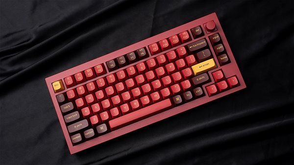 Keychron Q1 Swappable RGB Backlight Brown Switch Knob Version gaming billentyűzet