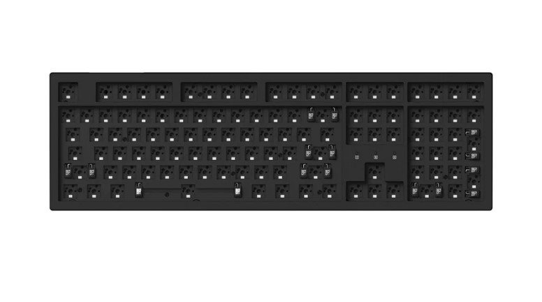 Keychron K10 Pro Barebone RGB Backlight - Black - US gaming billentyűzet