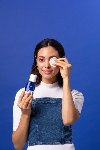 NIVEA Daily Essentials Double Effect Eye Make-up Remover sminklemosó