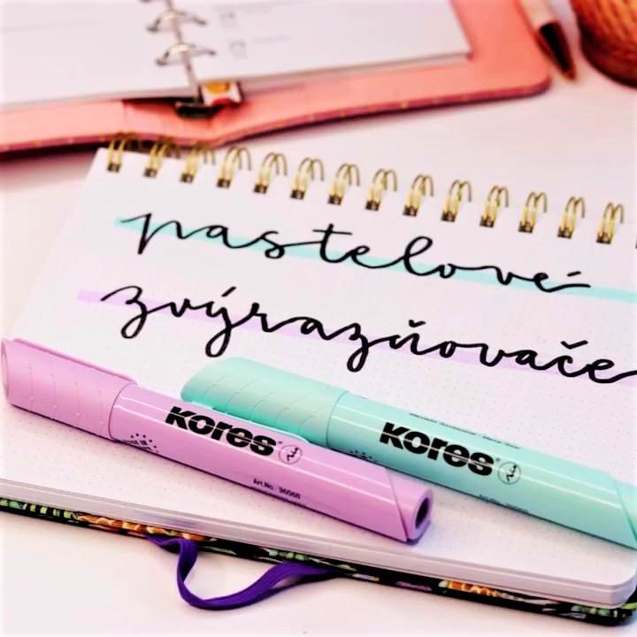 Szövegkiemelő KORES HIGH LINER PLUS PASTEL