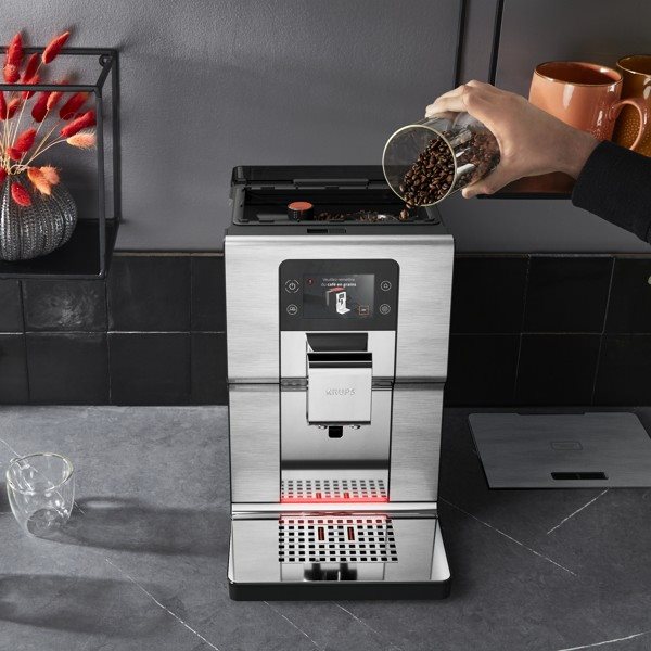 KRUPS EA877D10 Intuition Experience+ automata kávéfőzőgép
