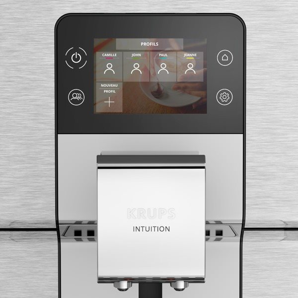 KRUPS EA877D10 Intuition Experience+ automata kávéfőzőgép