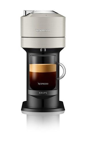 Krups XN910B10 Nespresso Vertuo Next Light Grey kapszulás kávéfőző