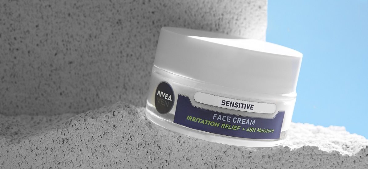 NIVEA MEN Sensitive Intensive Face Cream intenzív arckrém férfiaknak 50 ml