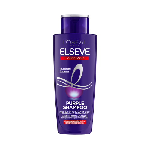 L'ORÉAL PARIS Elseve Color Vive Purple Shampoo 200 ml hamvasító  sampon