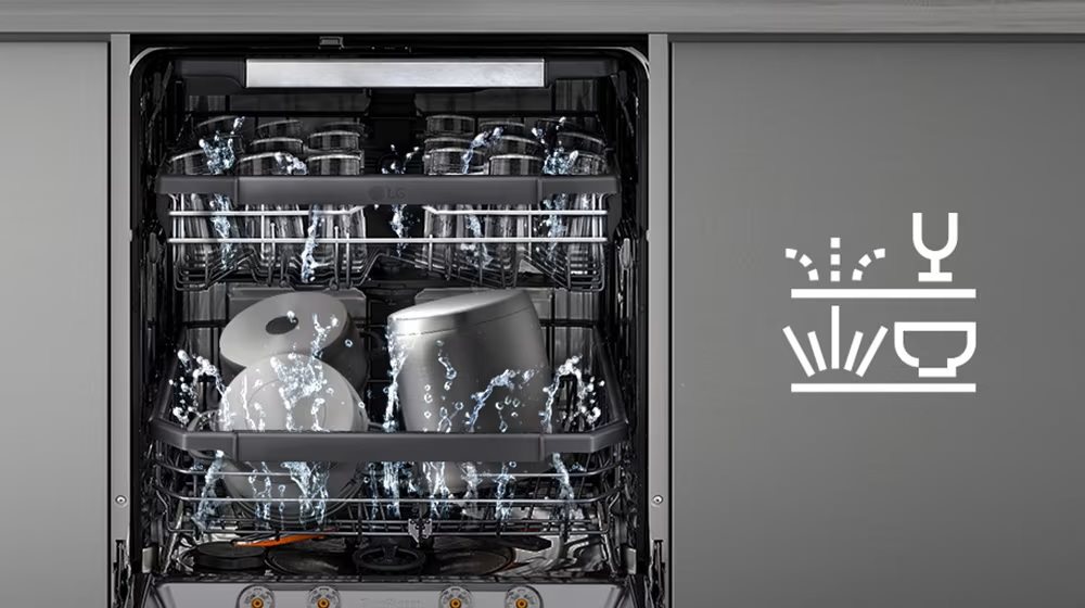 LG DB365TXS Gőzölős mosogatógép 