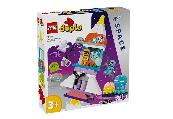 LEGO® DUPLO® 10422 Űrsikló kaland 3 az 1-ben