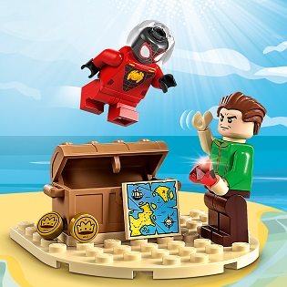 LEGO® Marvel 10790 Pókcsapat a Zöld Manó világítótornyánál