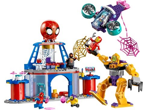 LEGO® Marvel 10794 A pókcsapat hálóvető főhadiszállása