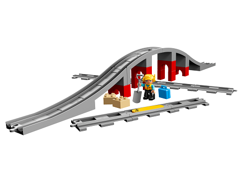 LEGO® DUPLO® 10872 Vonat tartozékok - híd és sínek