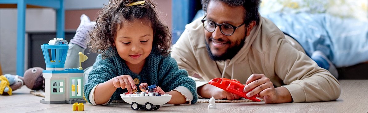LEGO DUPLO Városi kalandok 10961 Repülőgép és repülőtér