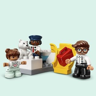 LEGO DUPLO Városi kalandok 10961 Repülőgép és repülőtér