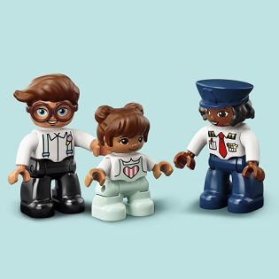 LEGO DUPLO Városi kalandok 10961 Repülőgép és repülőtér