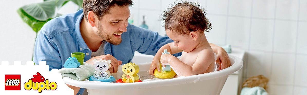 LEGO DUPLO 10965  Vidám fürdetéshez: úszó állatos vonat