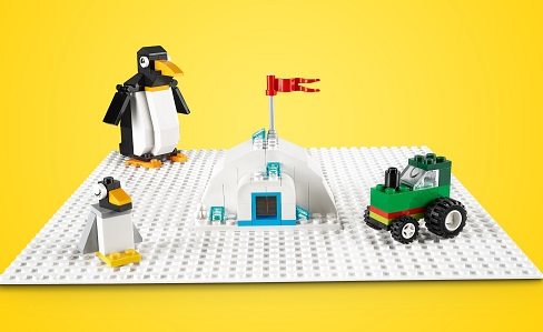 LEGO Classic 11026 Fehér alaplap 