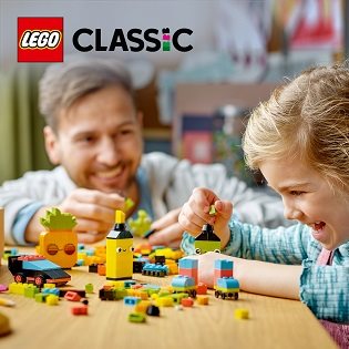LEGO® Classic 11027 Kreatív neon kockák LEGO® Classic 11027 Kreatív neon kockák
