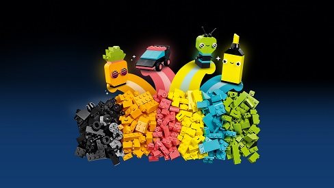 LEGO® Classic 11027 Kreatív neon kockák LEGO® Classic 11027 Kreatív neon kockák