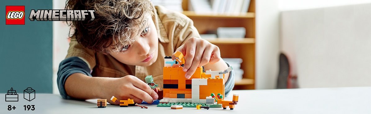 LEGO Minecraft 21178 A rókaházikó