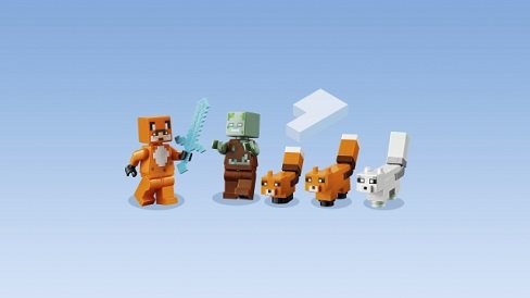 LEGO Minecraft 21178 A rókaházikó