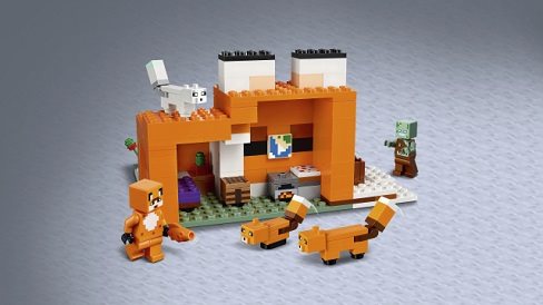 LEGO Minecraft 21178 A rókaházikó