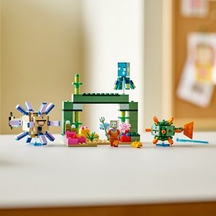 LEGO Minecraft 21180 A harc az őrszemmel 
