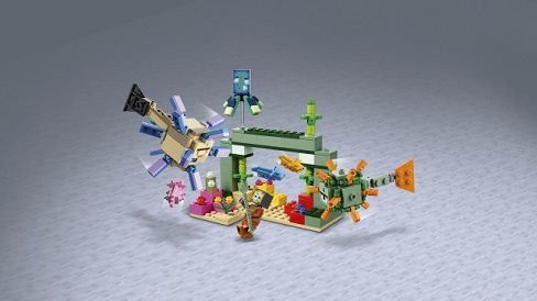 LEGO Minecraft 21180 A harc az őrszemmel 