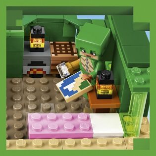 LEGO® Minecraft® 21254 A tengerparti teknősház