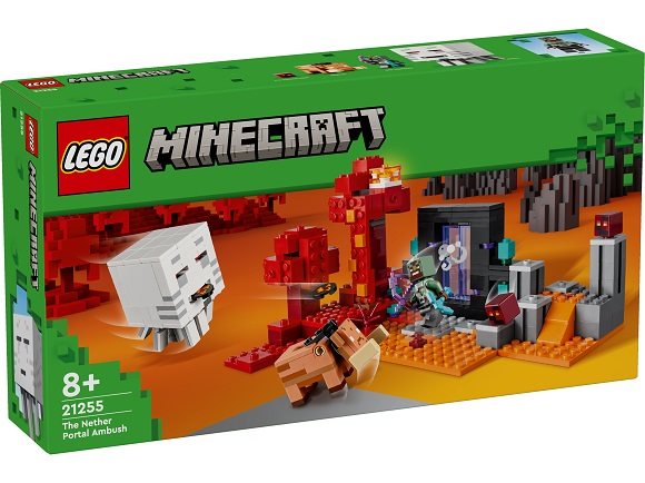 LEGO® Minecraft® 21255 Csapda az Alvilág kapunál