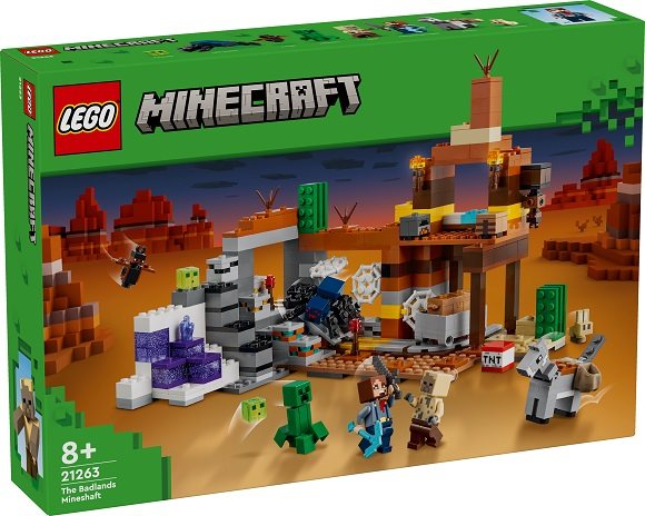 LEGO® Minecraft® 21263 Bányaakna a pusztaságban