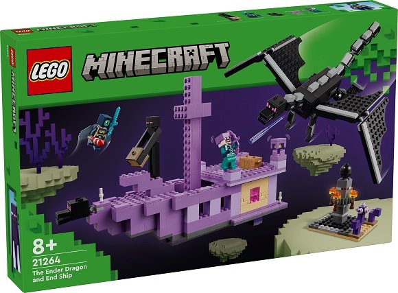 LEGO® Minecraft® 21264  A Végzetsárkány és a Végzethajó