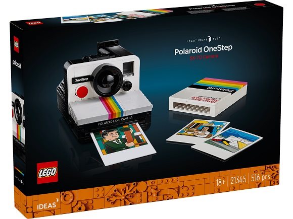 LEGO® Ideas 21345 Polaroid OneStep SX-70 fényképezőgép
