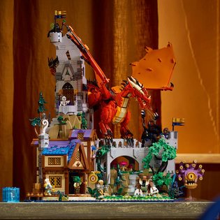 LEGO® Ideas 21348 Dungeons & Dragons: A vörös sárkány meséje