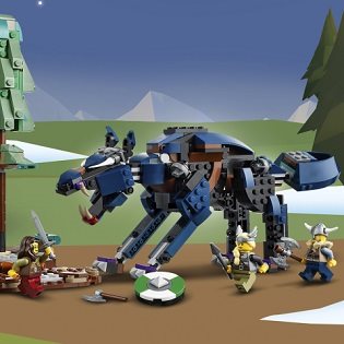 LEGO Creator 31132 Viking hajó és a Midgard kígyó 