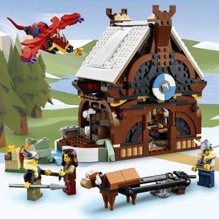 LEGO Creator 31132 Viking hajó és a Midgard kígyó 