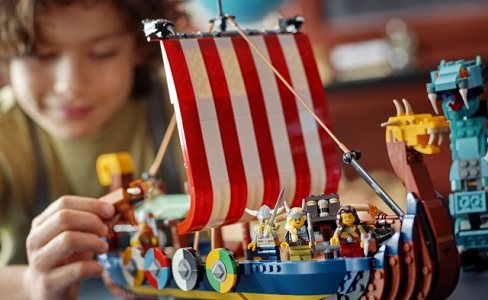 LEGO Creator 31132 Viking hajó és a Midgard kígyó 