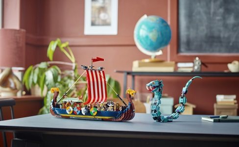 LEGO Creator 31132 Viking hajó és a Midgard kígyó 