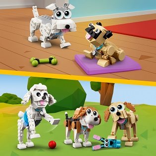 LEGO® Creator 3 az 1-ben 31137 Cuki kutyusok