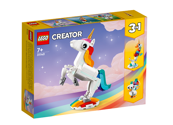 LEGO® Creator 3 az 1-ben 31140 Varázslatos egyszarvú