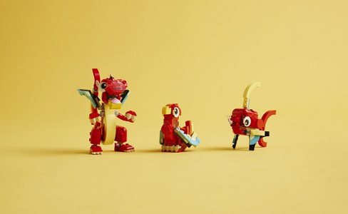 LEGO® Creator 3 az 1-ben 31145 Vörös sárkány