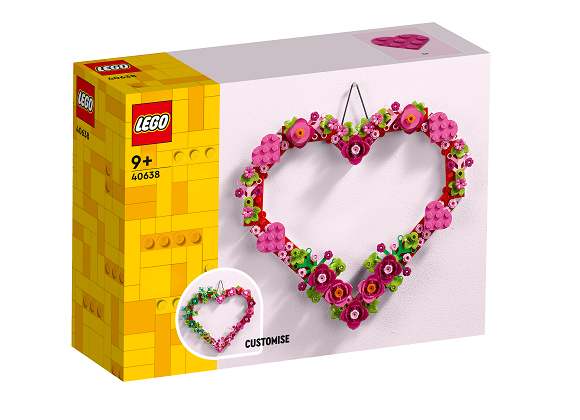 LEGO® 40638 Szívalakú dísz