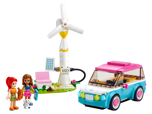 LEGO Friends 41443 Olivia elektromos autója 