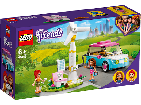 LEGO Friends 41443 Olivia elektromos autója 