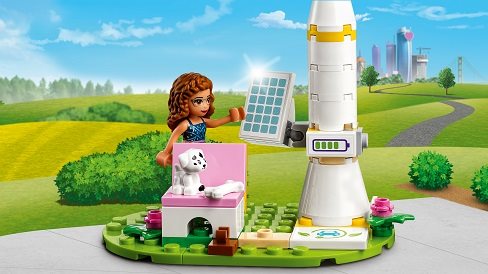 LEGO Friends 41443 Olivia elektromos autója 