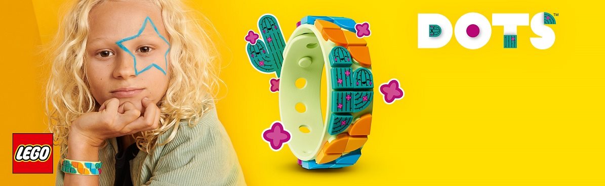 LEGO DOTS 41922 Klassz kaktusz karkötő