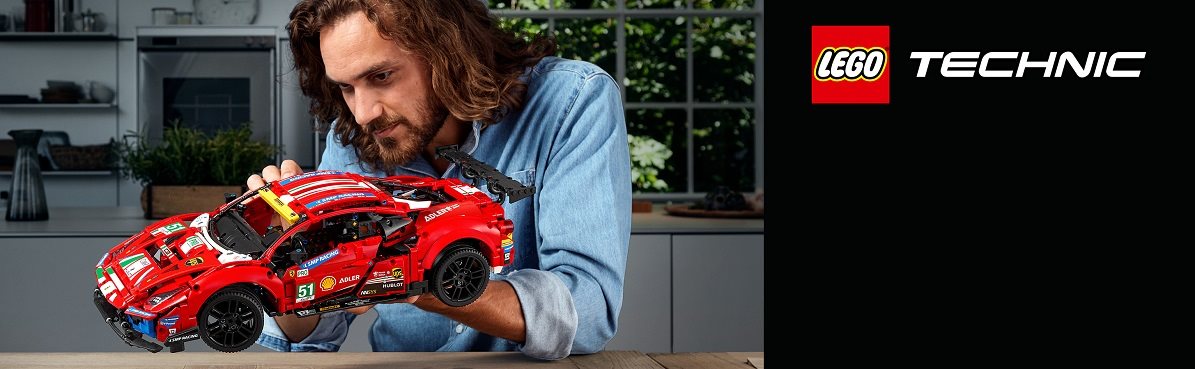 LEGO Technic 42125 Ferrari 488 GTE AF Corse 51
