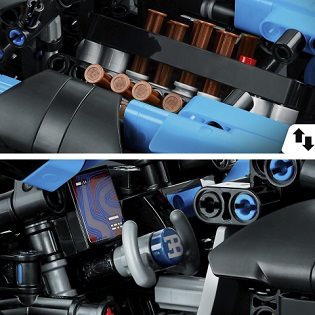 LEGO Technic 42162 Bugatti Bolide Agile Blue