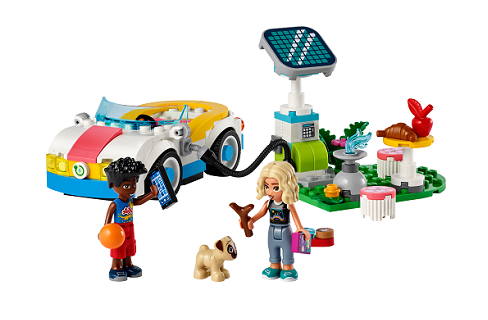 LEGO® Friends 42609 Elektromos autó és töltőállomás